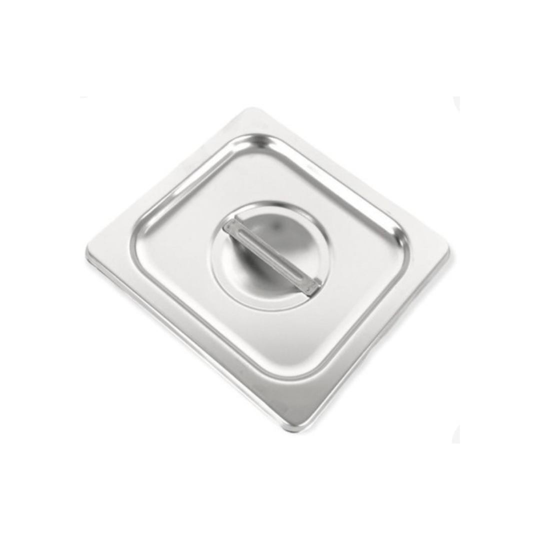 TAPA PARA INSERTO 1/6 SEXTO EN ACERO INOX