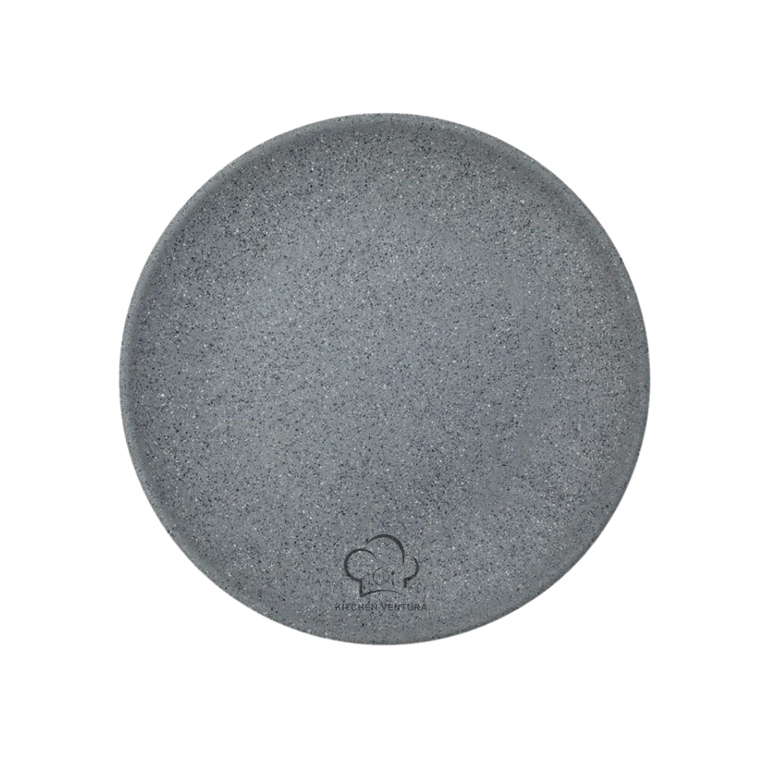 PLATO TRINCHE MELAMINA 30 CM GRAY GRANITE
