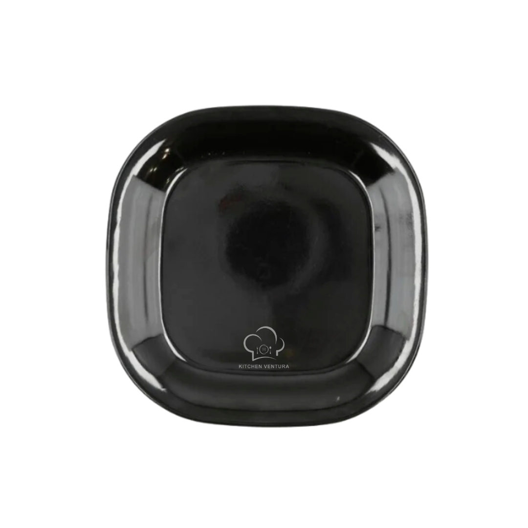 PLATO SEMI CUADRAD0 MELAMINA 25 CM