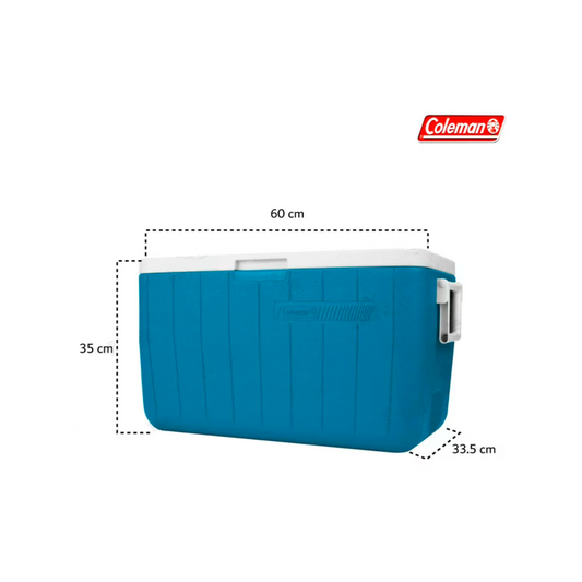 HIELERA 48 QT COLEMAN 63 LATAS COLOR AZUL