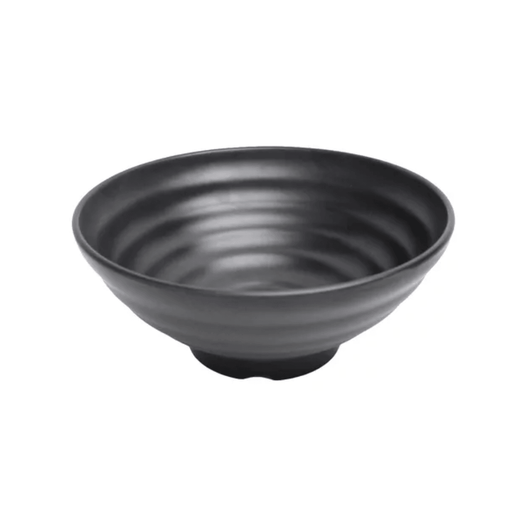 TAZON PARA RAMEN NEGRO MELAMINA 20 CM