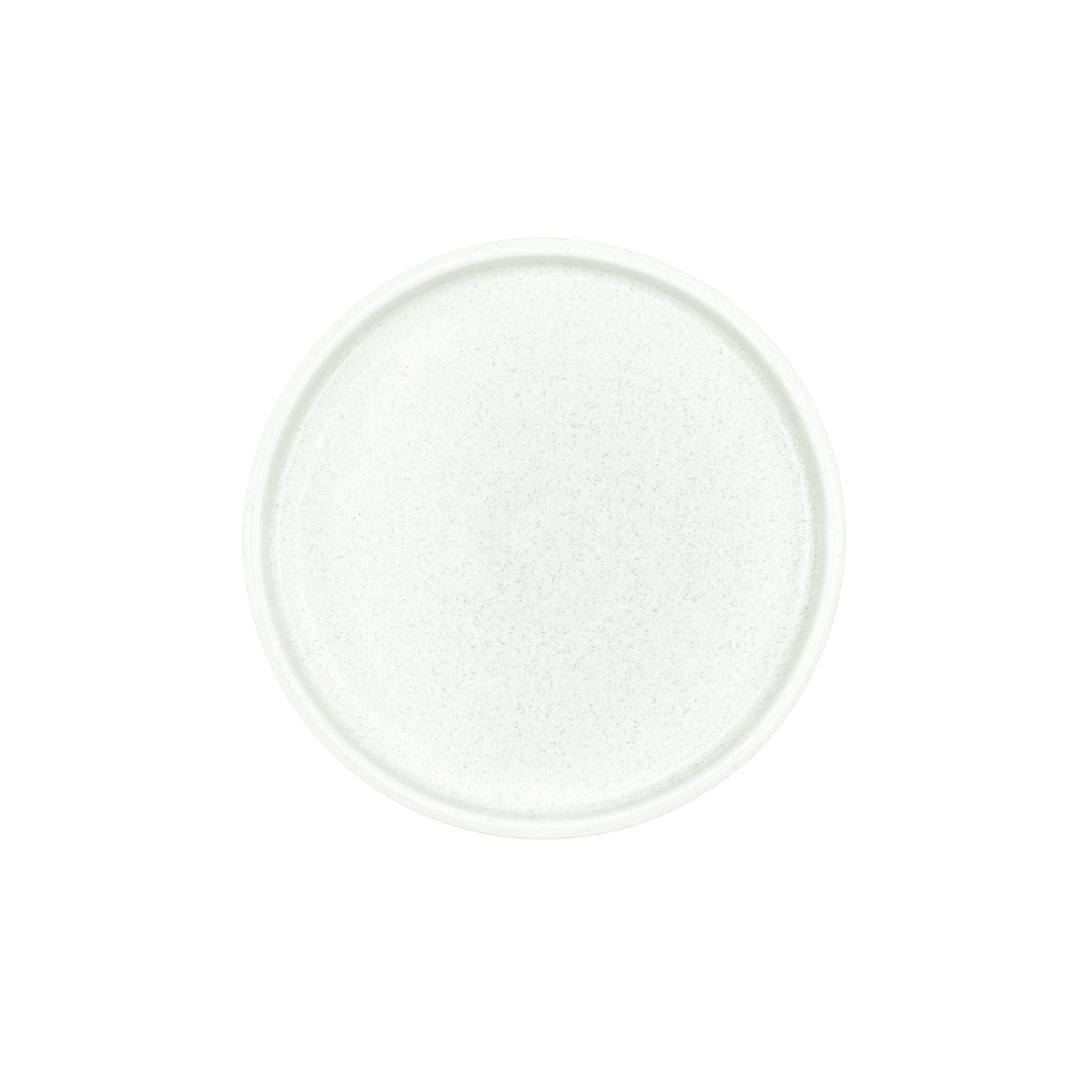 PLATO TRINCHE PORCELANA BLANCO MATE 22 CM