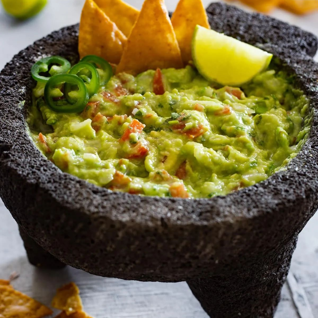MOLCAJETE DE PIEDRA 3", 4", 5", 6"
