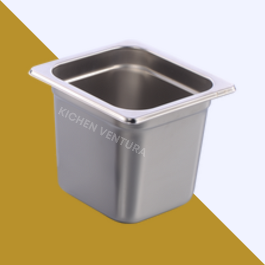 INSERTO 1/6 SEXTO ACERO INOX 15 CM
