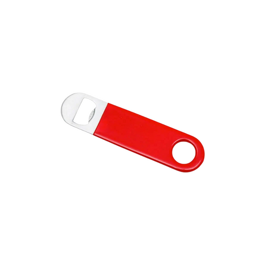 DESTAPADOR PLANO 12.5 CM COLOR ROJO