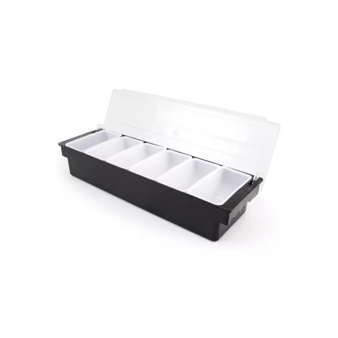 DISPENSADOR PARA INGREDIENTES POLICARBONATO 6 DIV