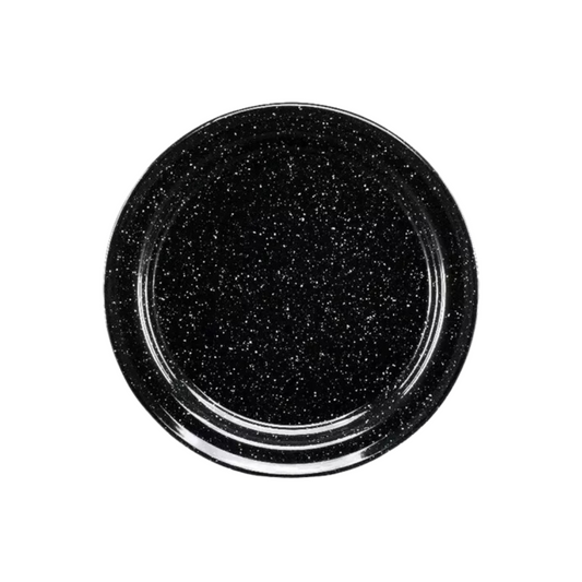 PLATO PELTRE 32 CM NEGRO