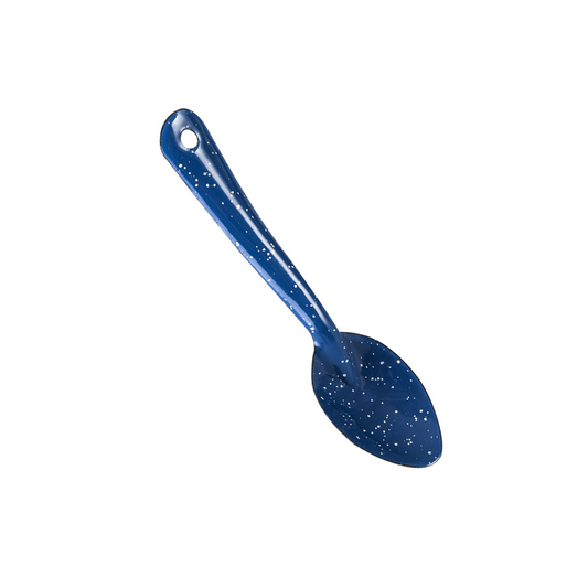 CUCHARA 15 CM PELTRE AZUL