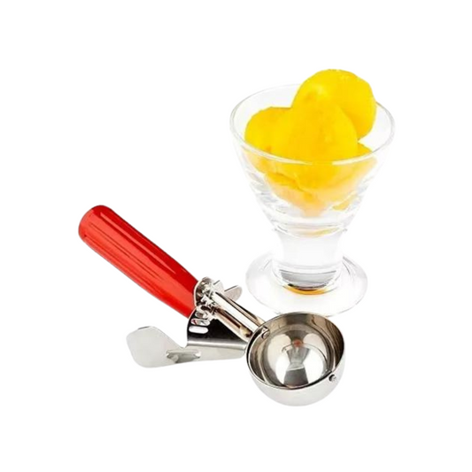 SCOOP PARA HELADO PROFESIONAL ROJA