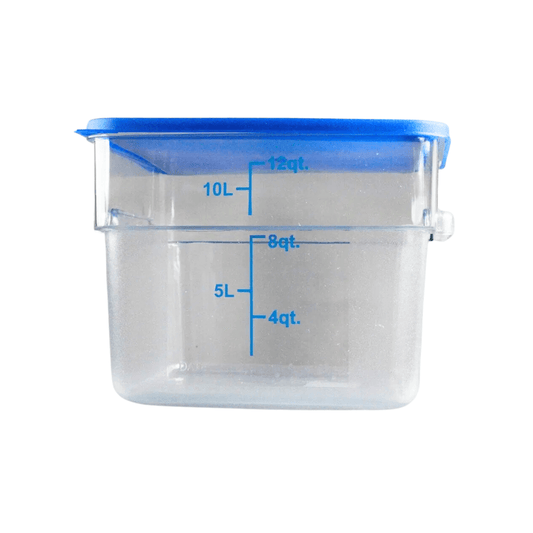 CAMBRO CUADRADO POLICARBONATO 10 LT - 12 QT
