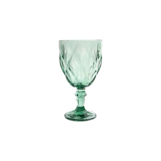 COPA VINO AGUA CRISTAL LABRADO 340 ML