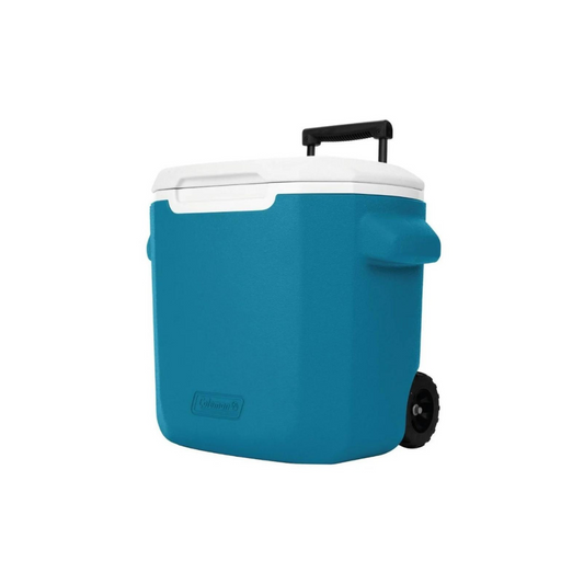 HIELERA C/RUEDAS 28 QT COLEMAN COLOR AZUL
