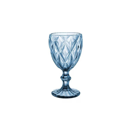 COPA VINO AGUA CRISTAL LABRADO 340 ML