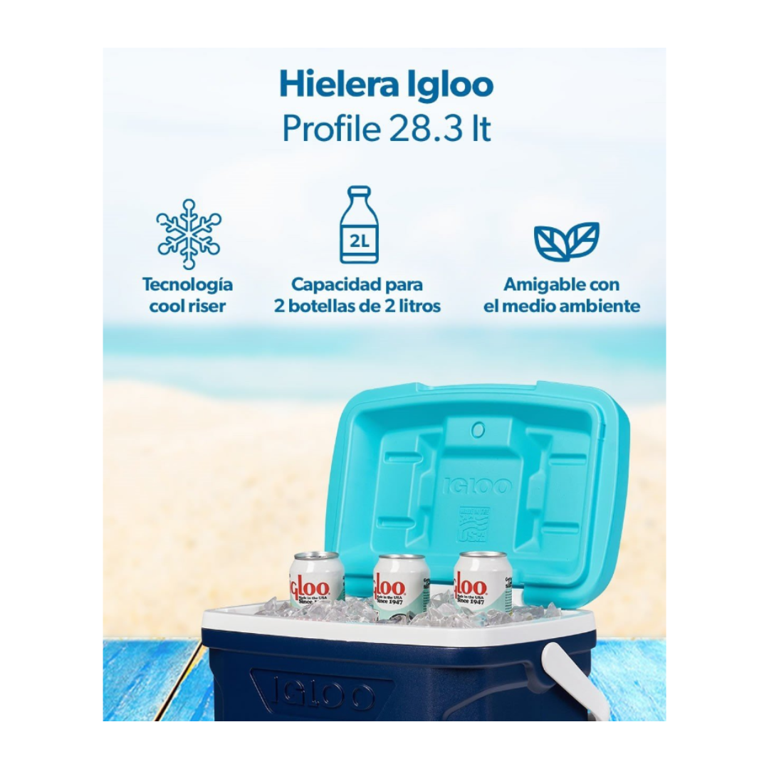 HIELERA 30 QT IGLOO 41 LATAS