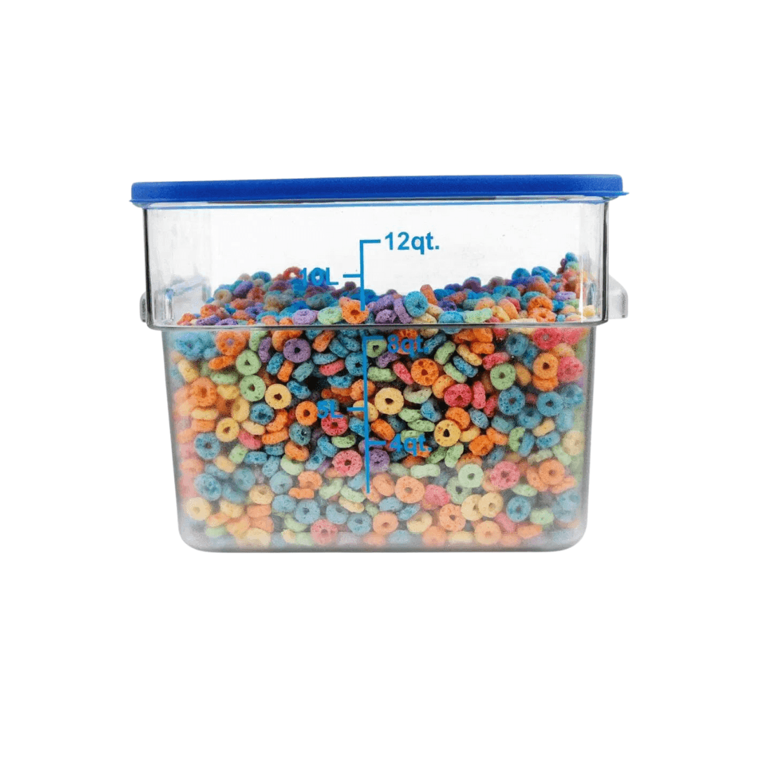 RECIPIENTE CUADRADO POLICARBONATO 10 LT - 12 QT