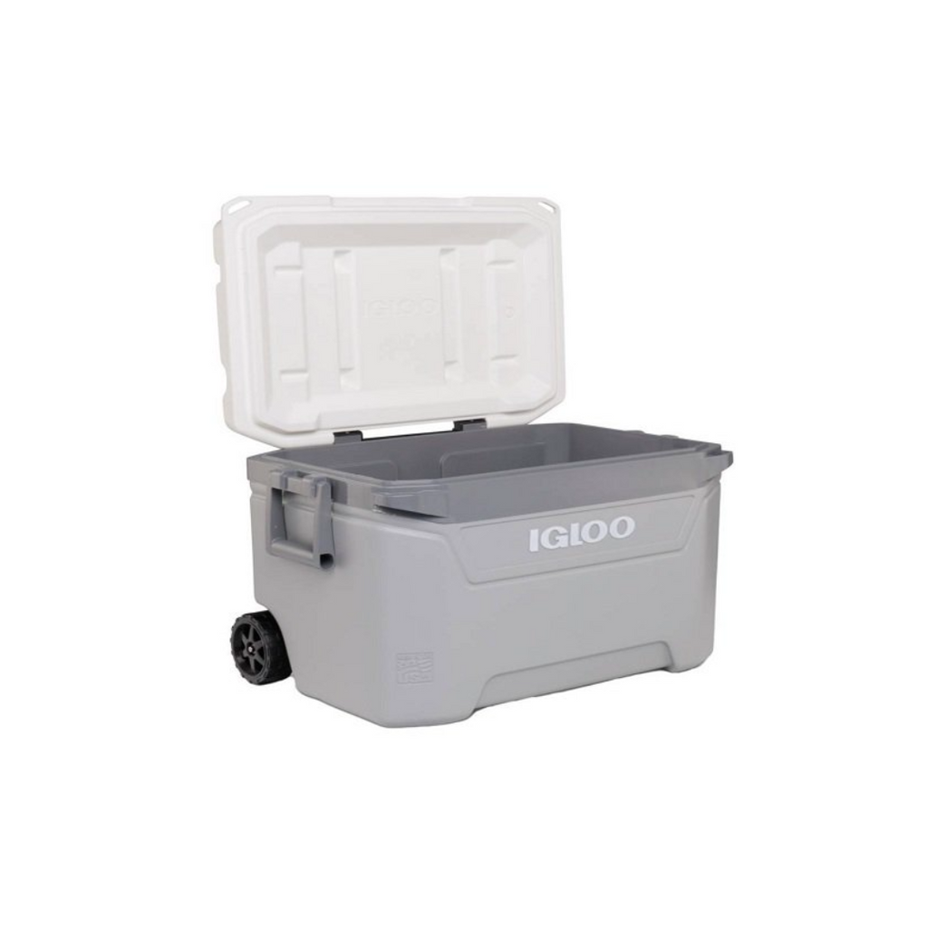 HIELERA C/RUEDAS 60 QT IGLOO COLOR GRIS