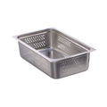 INSERTO 1/1 ENTERO PERFORADO ACERO INOX 15 CM