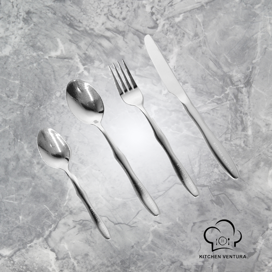 CUBIERTOS ACERO INOX PLATA