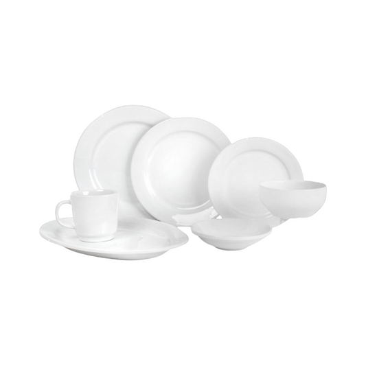 VAJILLA BLANCA LINEA AMERICANA