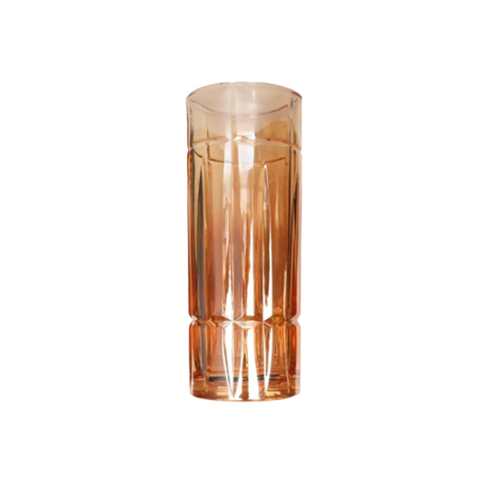 FLORERO VIDRIO COLOR AMBAR 2 LT