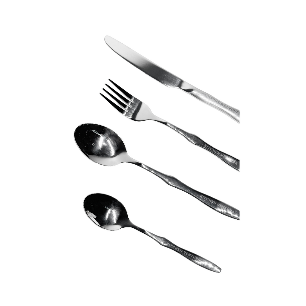 CUBIERTOS ACERO INOX PLATA