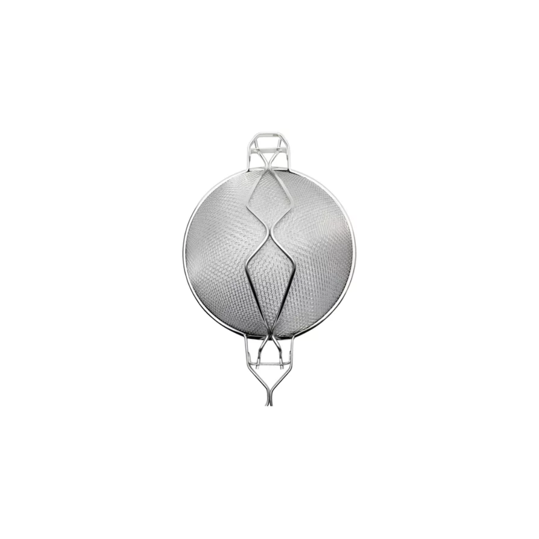 COLADERA DE ACERO INOX DOBLE MALLA 24 CM REF
