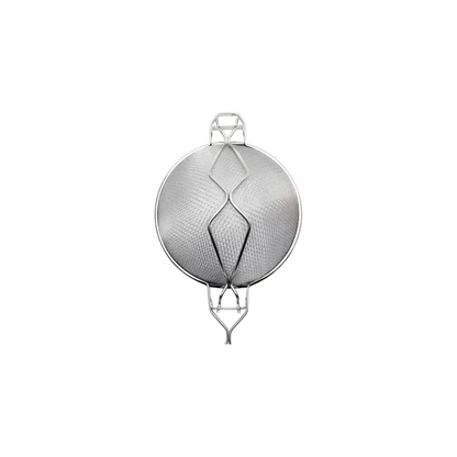 COLADERA DE ACERO INOX DOBLE MALLA 24 CM REF
