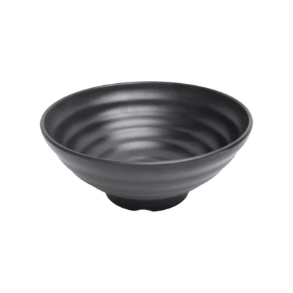 TAZON PARA RAMEN NEGRO MELAMINA 20 CM