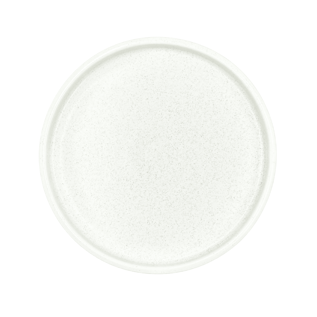 PLATO TRINCHE PORCELANA BLANCO MATE 28 CM