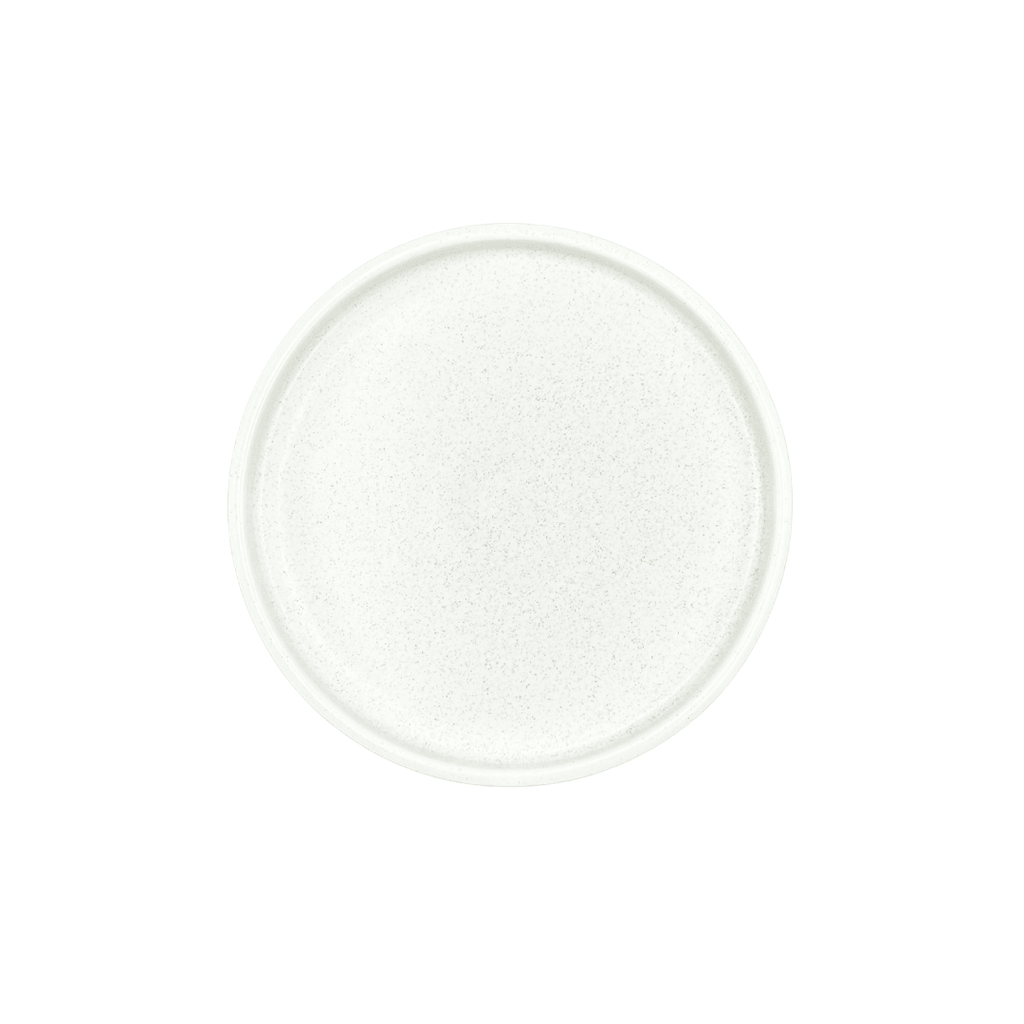 PLATO TRINCHE PORCELANA BLANCO MATE 22 CM