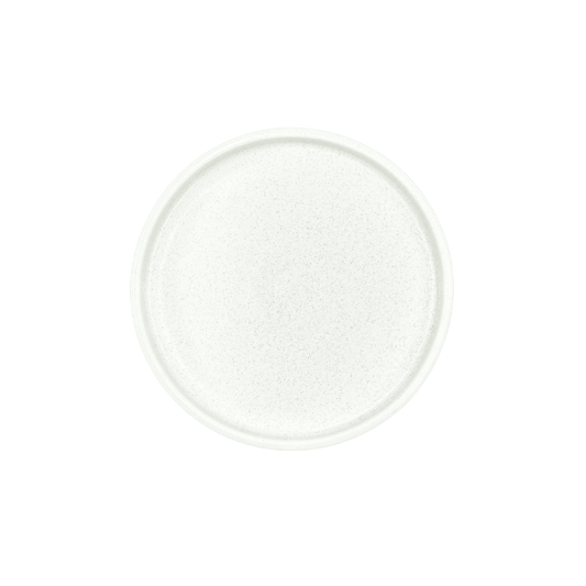PLATO TRINCHE PORCELANA BLANCO MATE 22 CM