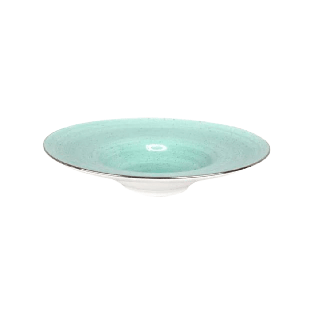VAJILLA DE PORCELANA VERDE CLARO