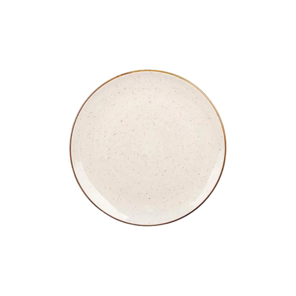 VAJILLA DE PORCELANA BEIGE