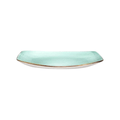 PLATON OVALADO PORCELANA COLOR VERDE 36 CM