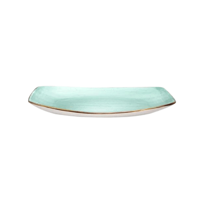 VAJILLA DE PORCELANA VERDE CLARO