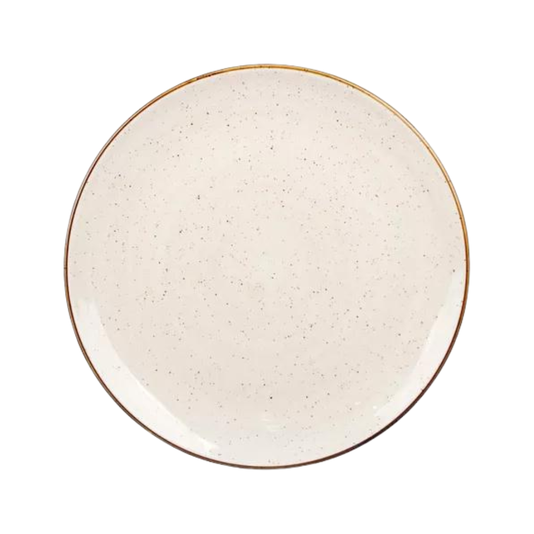 VAJILLA DE PORCELANA BEIGE