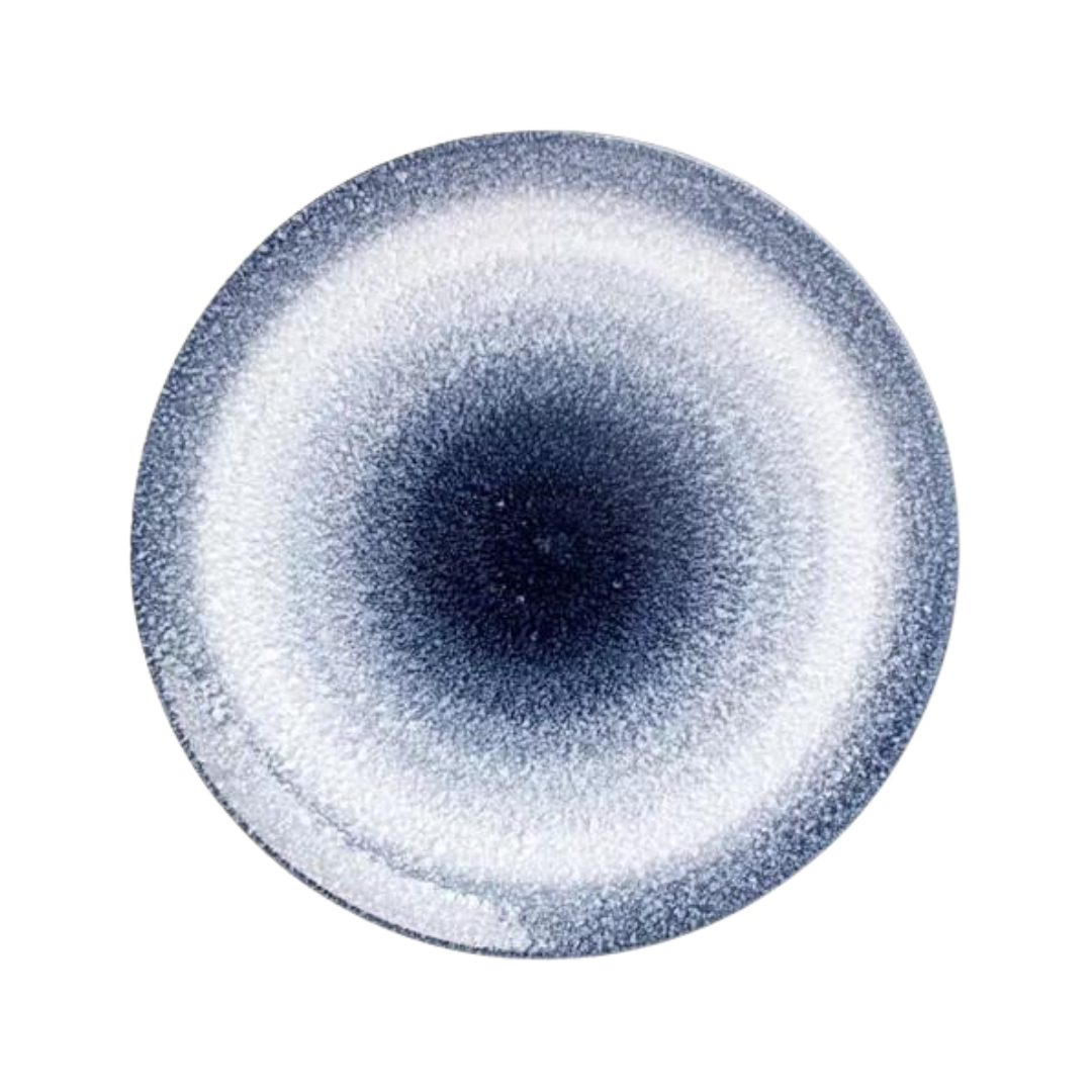 VAJILLA DE PORCELANA AZUL
