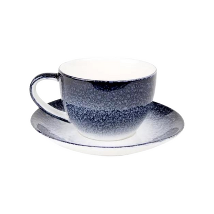 VAJILLA DE PORCELANA AZUL