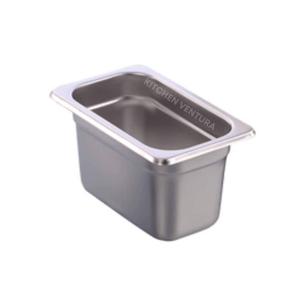 INSERTO 1/9 NOVENO ACERO INOX 10 CM