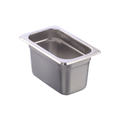 INSERTO 1/9 NOVENO ACERO INOX 10 CM
